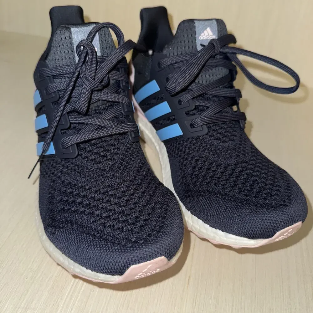 adidas Ultraboost 1.0 W Shadow Navy Clear Pink Road Running Shoes ID5883 7.5